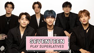 Seventeen Reveals Whos the Most Romantic the Sweetest and More  Superlatives [upl. by Darren826]