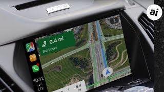 Hands on Google Maps in Apple CarPlay [upl. by Eirok385]