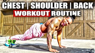 30 MINUTE UPPER BODY WORKOUTNO EQUIPMENT [upl. by Sorce]