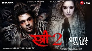 Stree 2  Official concept trailer  Rajkumar Rao  Shraddha  Aparshakti Khurrana  Amar Kaushik [upl. by Ahsikahs]