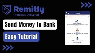 How to Send Money from Remitly to Bank Account [upl. by Faubion]