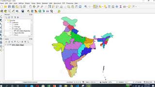 Symbology and Labeling in QGIS Hindi [upl. by Margalo673]