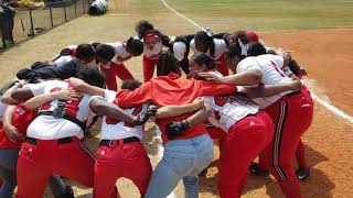 2019 CAU Softball Pregame [upl. by Ailito]