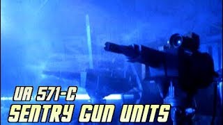 USCM Artillery UA 571C Sentry Gun Units  Explained [upl. by Thaddus289]