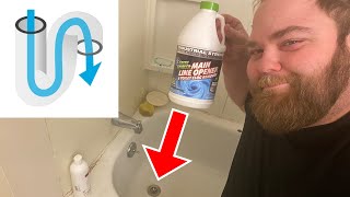 The Green Gobbler Main Drain Opener Drain Cleaner  Hair Clog Remover REVIEW [upl. by Echo975]