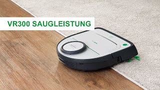 Wissen  VR300 Saugroboter Saugleistung [upl. by Jarietta291]