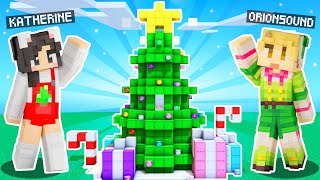 🎄Minecraft HOLIDAY Build Battle vs Oli [upl. by Ivonne]