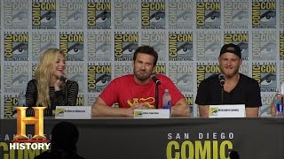 Vikings Season 4 SDCC Cast Panel San Diego ComicCon 2016  History [upl. by Lenahc]