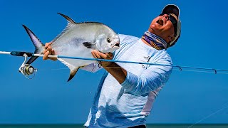 Key West Florida Fishing Inshore Slam  Tarpon Bonefish Permit [upl. by Lrigybab31]