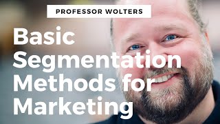 Basic Market Segmentation Models [upl. by Resay]