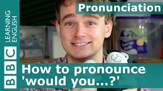 Pronunciation How to pronounce would you [upl. by Lindi571]