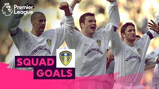 MAGNIFICENT Leeds United Goals  Viduka Yeboah Haaland  Squad Goals [upl. by Butler]