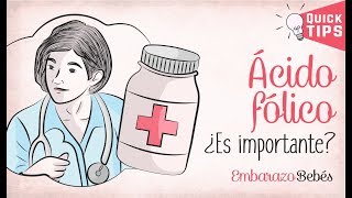 ÁCIDO FÓLICO en el embarazo 💊👶🏽 ¿Por qué es IMPORTANTE [upl. by Sylas628]