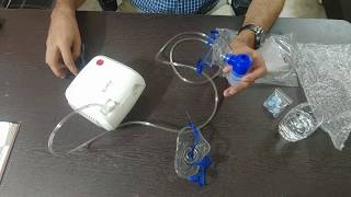 How to use Compressor Nebulizer [upl. by Ahseinet]