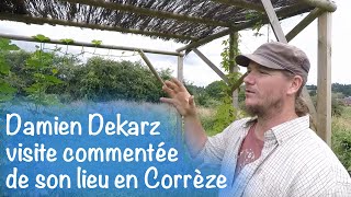 Damien Dekarz visite commentée de son lieu ACTE 1 [upl. by Llehsad]