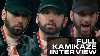 Full Interview Eminem about Kamikaze MGKs diss Joe Budden Tyler the Creator and more 2018 [upl. by Fonzie272]