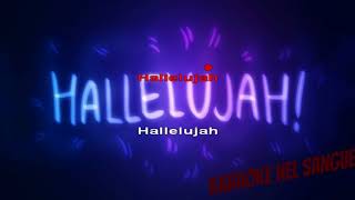 Hallelujah Italian Version Karaoke 2 [upl. by Omor]