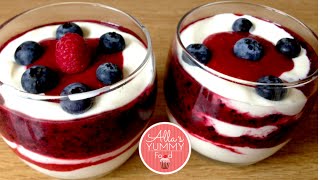 Quick and Healthy Cottage Cheese Dessert Recipe  Творожноягодный десерт [upl. by Attlee]