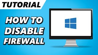 How to DisableTurn off Firewall on Windows 10 2025 Guide [upl. by Atteynek]