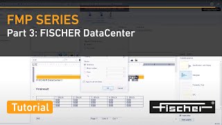 FMP Series Tutorial Part 3 DataCenter  Gauges for Coating Thickness Measurement  Fischer [upl. by Brandi]