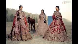 Anzara Bridal Campaign 2024  Luxurious Bridal Lehenga Collection [upl. by Nomor]