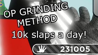 OP SLAP BATTLES GRINDING METHOD [upl. by Namolos]