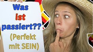 Perfekt mit SEIN When to use the German PERFECT Tense with quotto Bequot [upl. by Foley]