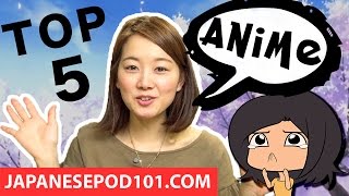 Top 5 Best Anime That Will Help You Learn Japanese [upl. by Francisca]