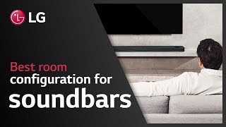 How to configure your room for a soundbar  LG soundbars [upl. by Sicular541]