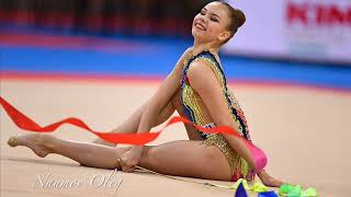 Anastasiia Salos  Ribbon 2018  Music [upl. by Ahselat844]