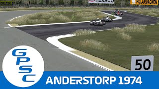 GPSC 12  ANDERSTORP 1974 [upl. by Nej]