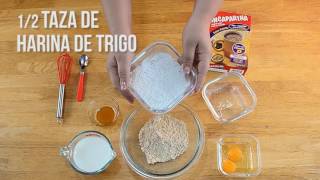 Receta Panqueques con Incaparina [upl. by Questa937]