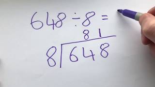 How to divide using short division  the Bus Stop Method [upl. by Pain447]