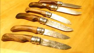 Opinel Mods  folding knife modifications DIY christmas presents for outdoor woodcarving bushcraft [upl. by Nedra]