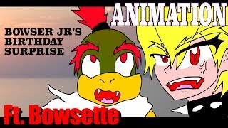 Bowser Jrs Birthday Surprise Feat Bowsette  OreimoVA Animation [upl. by Nino]