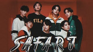 BTS  SAFARI  FMV [upl. by Nreval]