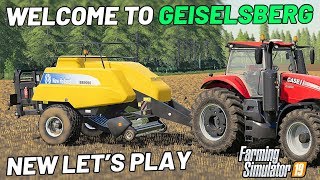 WELCOME TO OUR NEW LETS PLAY  Geiselsberg Farming Simulator 19  Episode 1 [upl. by Oramlub]