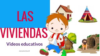 Las viviendas videos educativos para niños [upl. by Chelton]