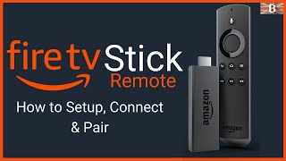 How to Pair Amazon Fire TV Stick Remote amp ConnectControl TV Volume [upl. by Buckels]