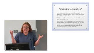 Thematic analysis  an introduction [upl. by Janey]