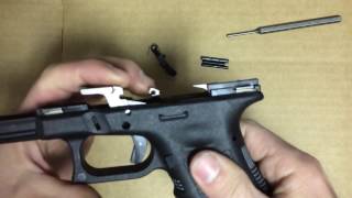 How to Reassemble a Glock Trigger [upl. by Lohrman861]