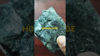 HORNBLEND  AMPHIBOLE GROUP MINERAL [upl. by Aytac]