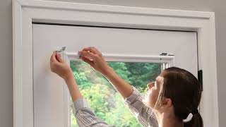 How to Install ODL Add On Blinds on Raised Frame Doors [upl. by Ellenwahs]