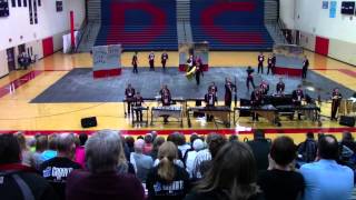 Buffalo High School Drumline  Dassel  Cokato HS 2013 [upl. by Pontius96]