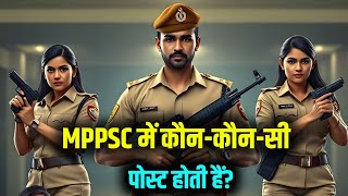 MPPSC me kon kon si Post Hoti hai  MPPSC se Kya Kya ban sakte hai  MPPSC Post List [upl. by Derward125]