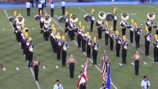 Buchholz High School Band playing the National Anthem September 14 2012 [upl. by Vance]