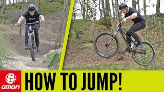 How To Jump A Mountain Bike [upl. by Enaht]