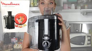 2 RECETTES DE JUS AVEC MA NOUVELLE CENTRIFUGEUSE [upl. by Yelyr]