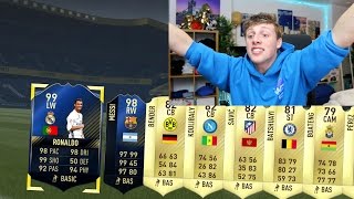 TOTY RONALDO  TOTY MESSI IN THE SAME PACK OPENING  FIFA 17 [upl. by Chase299]