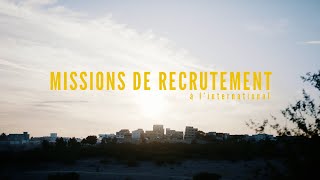 Missions de recrutement à linternational [upl. by Einnej]